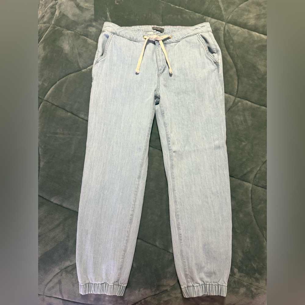 DL1961 Light Blue Drawstring Gwen Jogger
